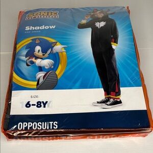 Sonic the Hedgehog Shadow Kids' Onesie - Black & Red Accent